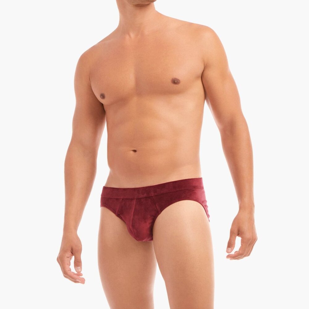 Men’s 2-Xist Red Velvet Brief